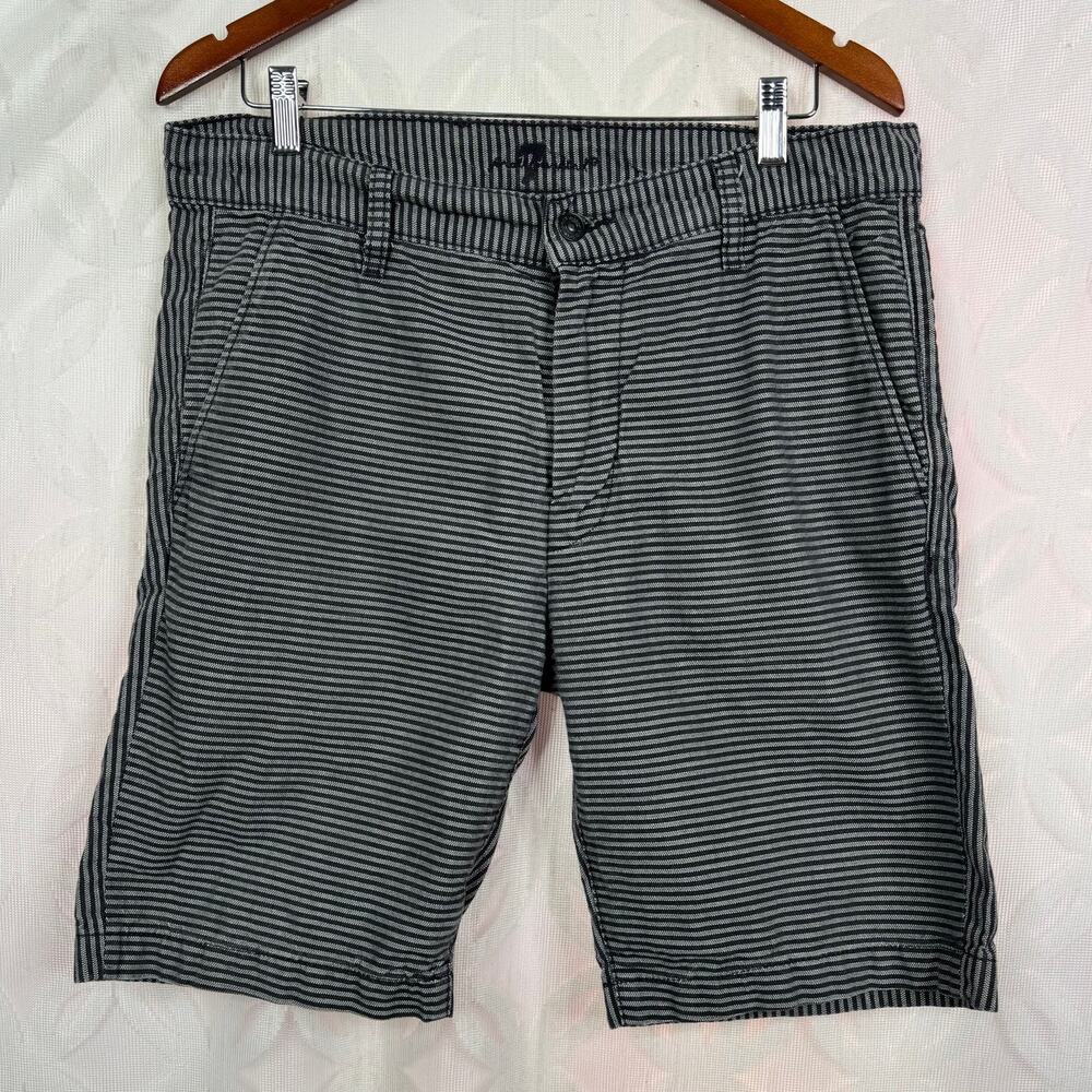 7 for all Mankind Striped Men Shorts Size 33